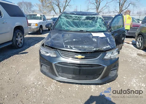 2020 Chevrolet Sonic Fwd Lt из США, поврежденный, VIN 1G1JD5SB1L4103535